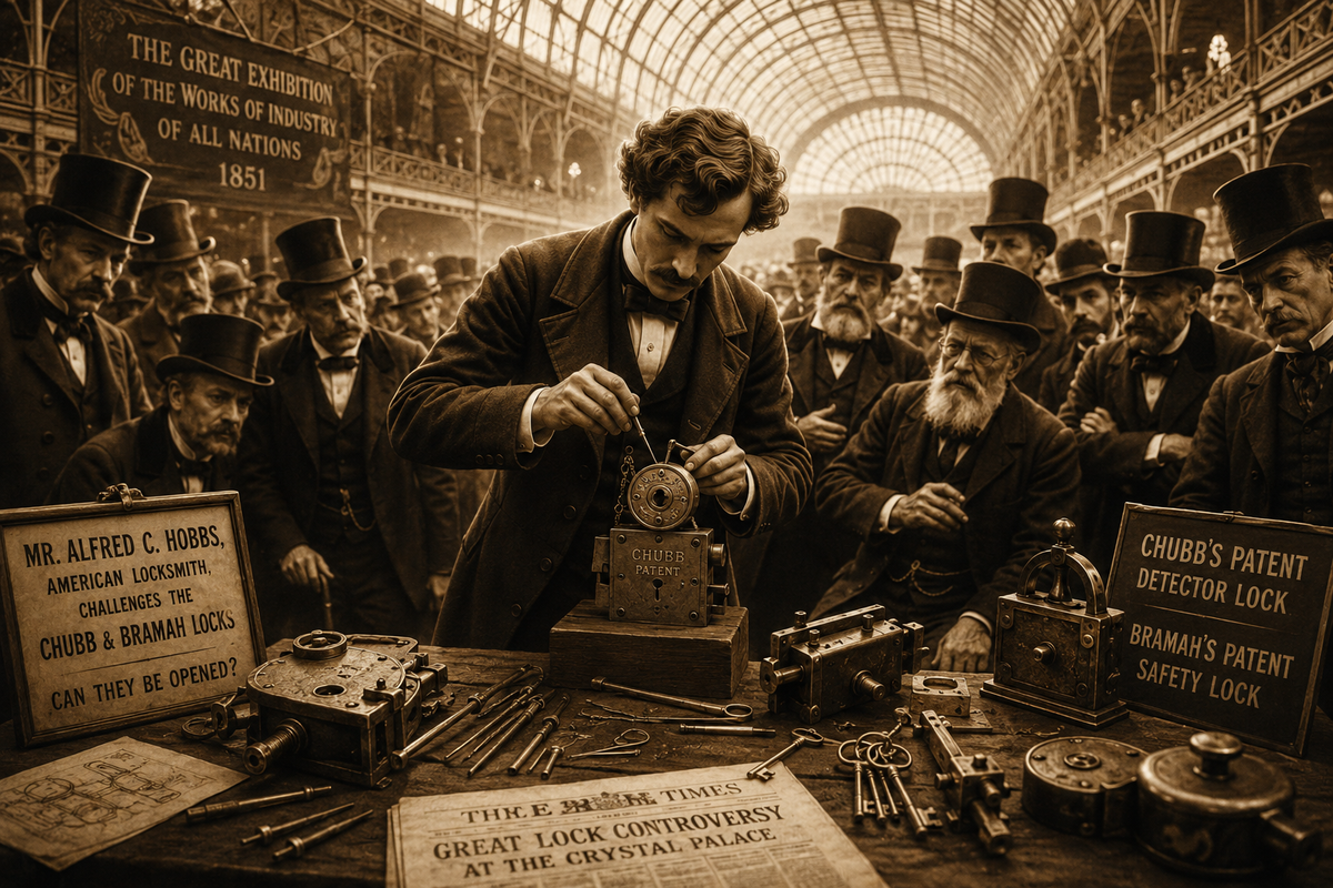 The Man Who Picked the "Unpickable" Lock at the 1851 World's Fair