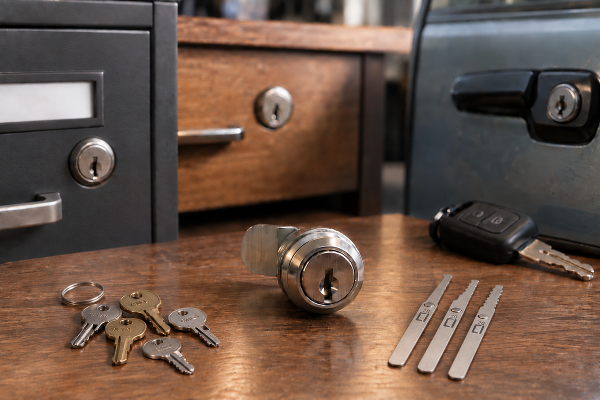 How to Pick a Wafer Lock: the Lock in Your Desk, Filing Cabinet, and Car