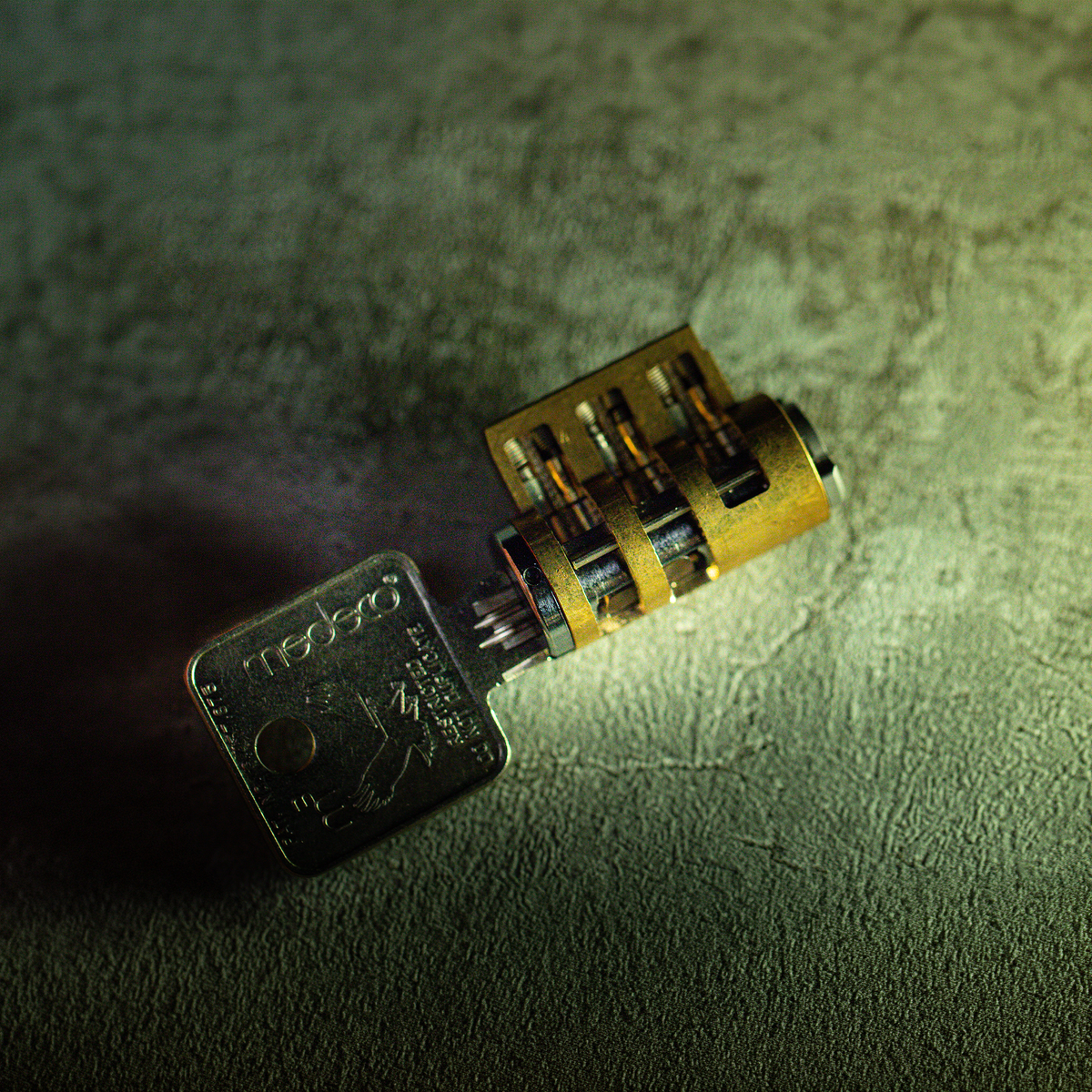 Medeco M3 KIK Cutaway by Jordan the Locksmith