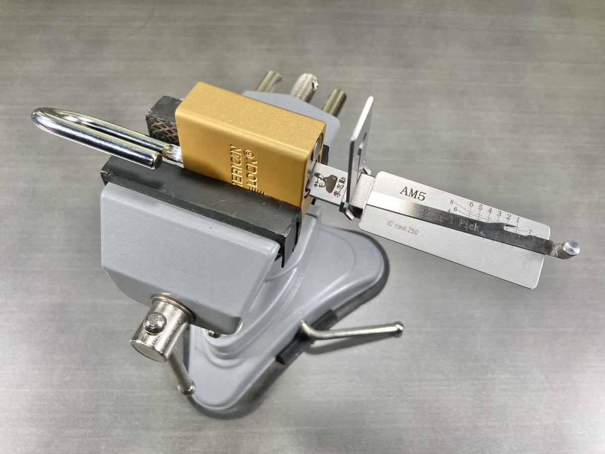 Original Mr Li LISHI AM5 2 In 1 Comb Lock Pick Unlocking Professional Lockpick  Set Locksmith Tools From 26,34 €