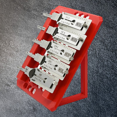 Lishi 2-in-1 Lock Pick & Decoder Magnetic Stand
