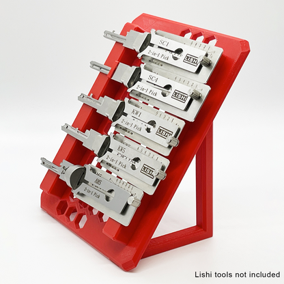 Lishi 2-in-1 Lock Pick & Decoder Magnetic Stand