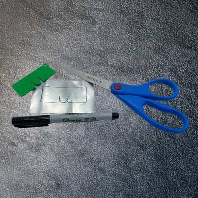Beverage Breacher - Padlock Shim Template