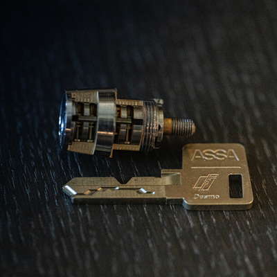 CHOP SHOP ASSA Desmo Cutaway Cam Lock by Jordan the Locksmith