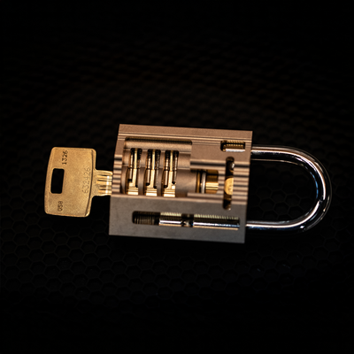 Assa Twin Combi Snowman in Assa Ruko 2 Padlock Body by Jordan the Locksmith