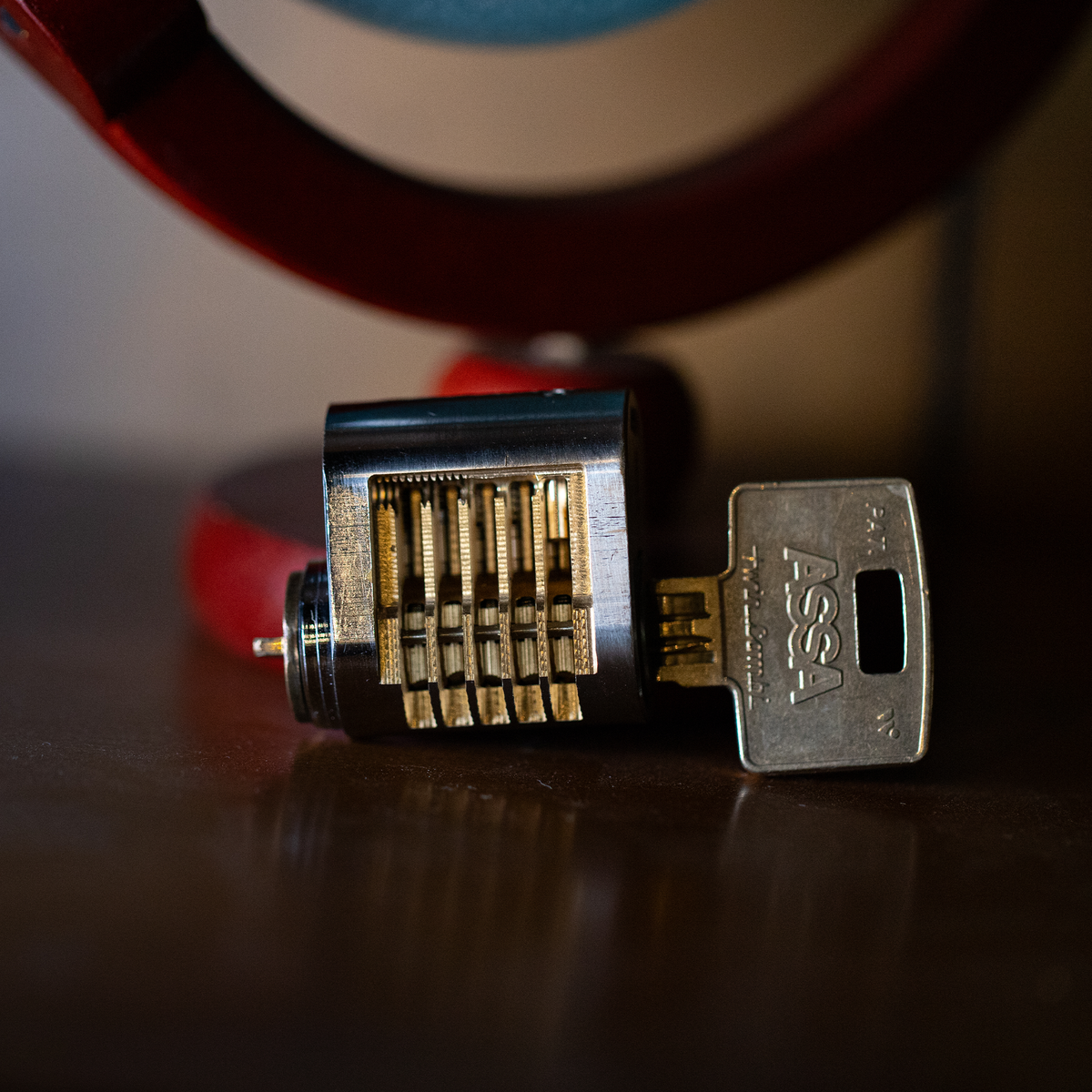 ASSA Twin Combi Oval Cylinder Cutaway by Jordan the Locksmith