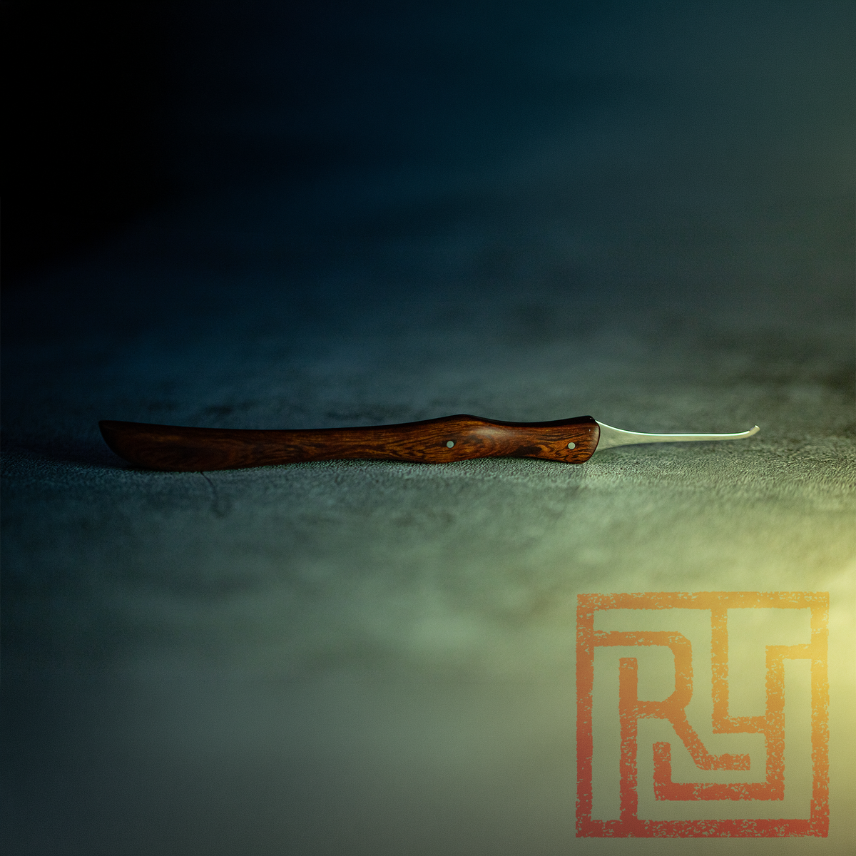 Ratyoke Gem Arizona Ironwood w/ Sterling Silver Pins Custom Lock Pick