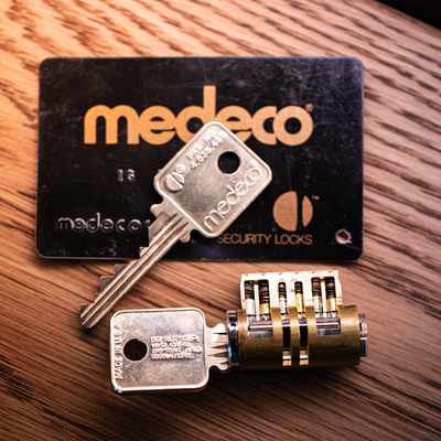 Medeco Biaxial KIK cylinder by Jordan the Locksmith