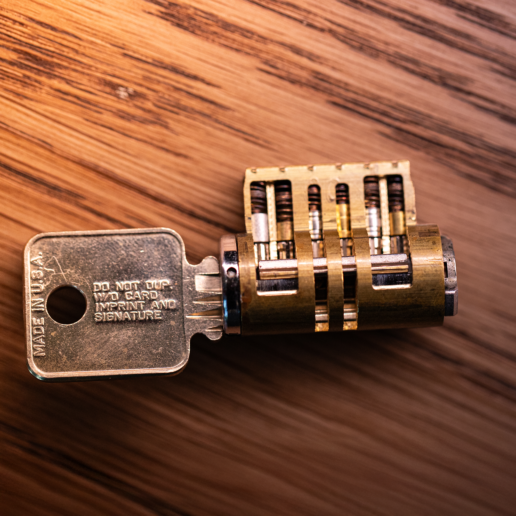 Medeco Biaxial KIK cylinder by Jordan the Locksmith