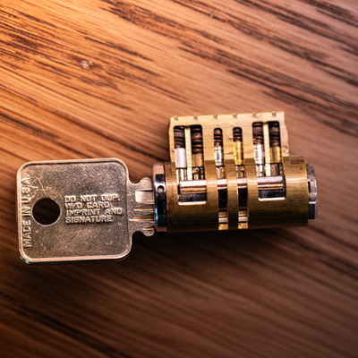 Medeco Biaxial KIK cylinder by Jordan the Locksmith