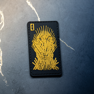Pick Throne PVC Patch
