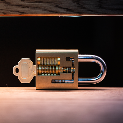 Schlage Primus Cutaway in Schlage PL Padlock Body by Jordan the Locksmith