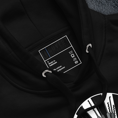 Aztec Black & White Unisex Hoodie