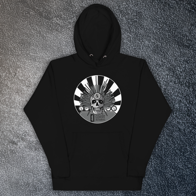 Aztec Black & White Unisex Hoodie