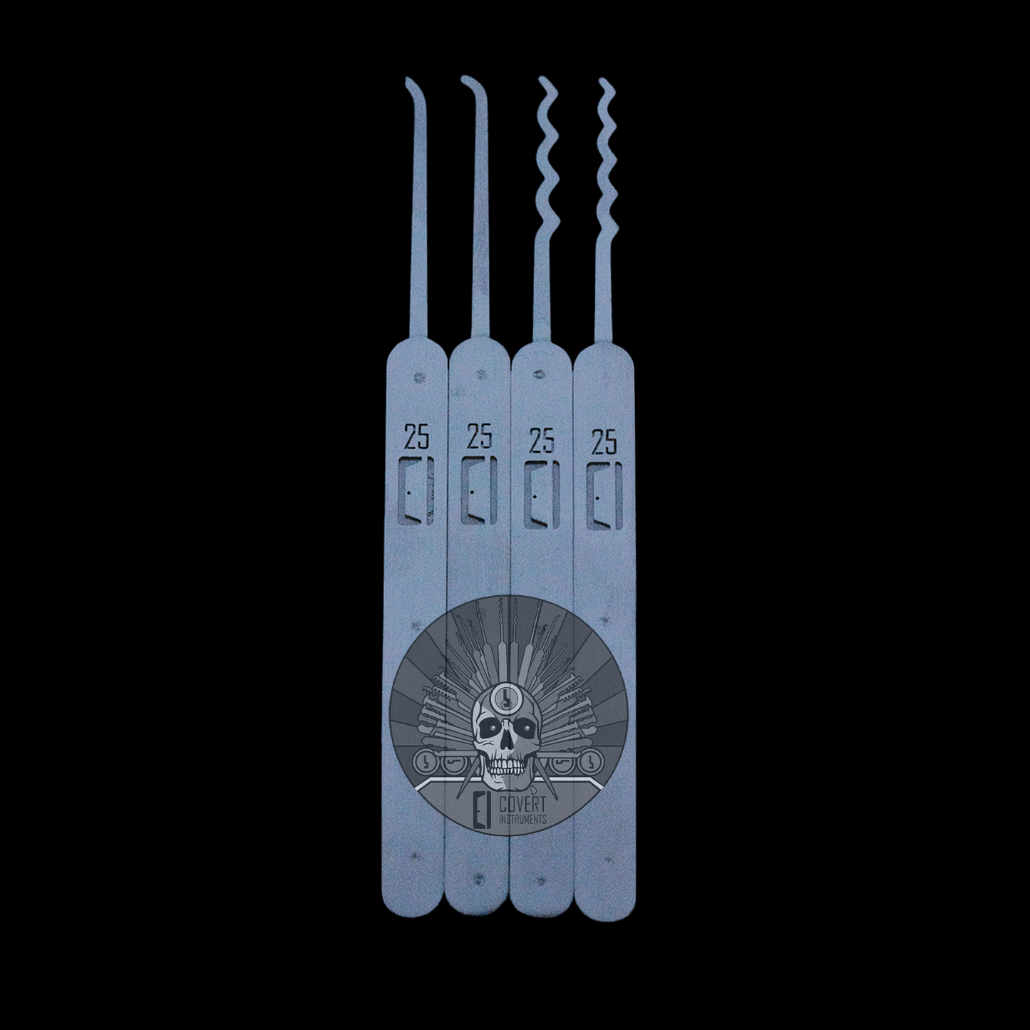 Engraved Genesis Pick Set: Aztec