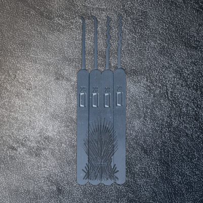 Engraved Genesis Pick Set: Pick Throne