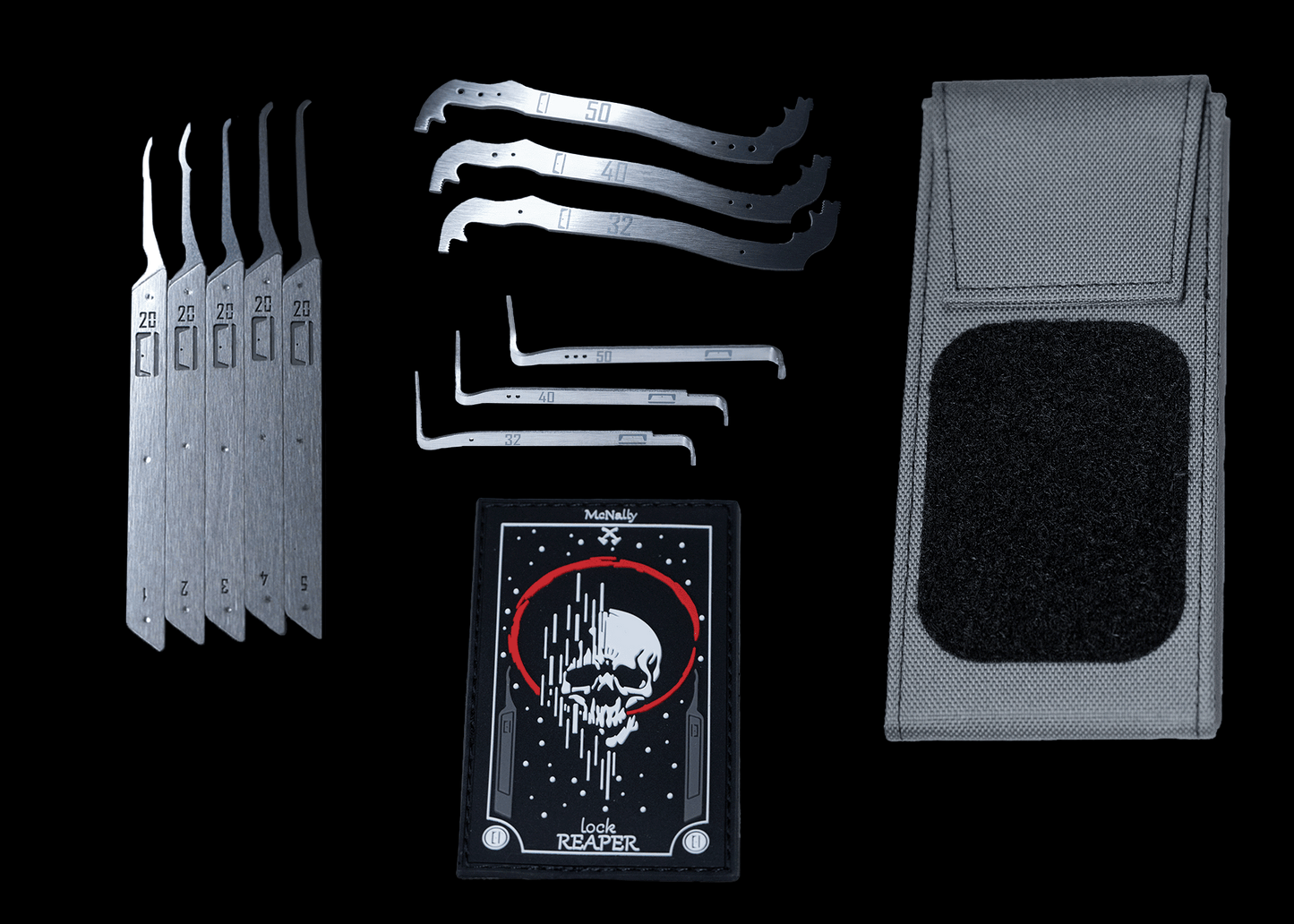 Reaper Lock Pick Set by Mcnally Covert Instruments