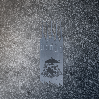 Engraved Reaper Pick Set